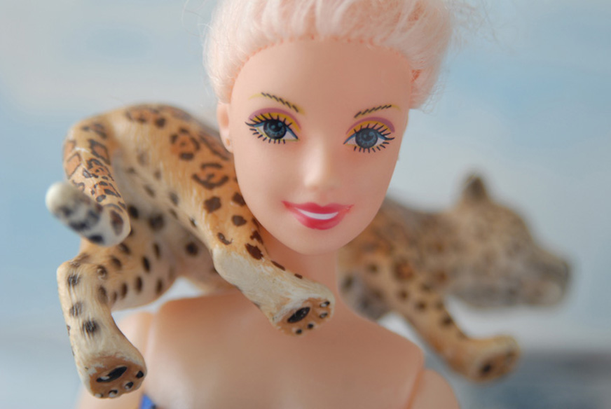 Photo leopard série Little World Sandrine Léon